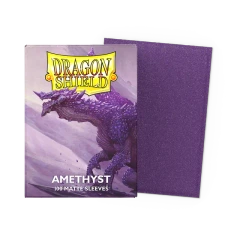 Dragon Shield Matte Standard-Size Sleeves - Amethyst - 100ct